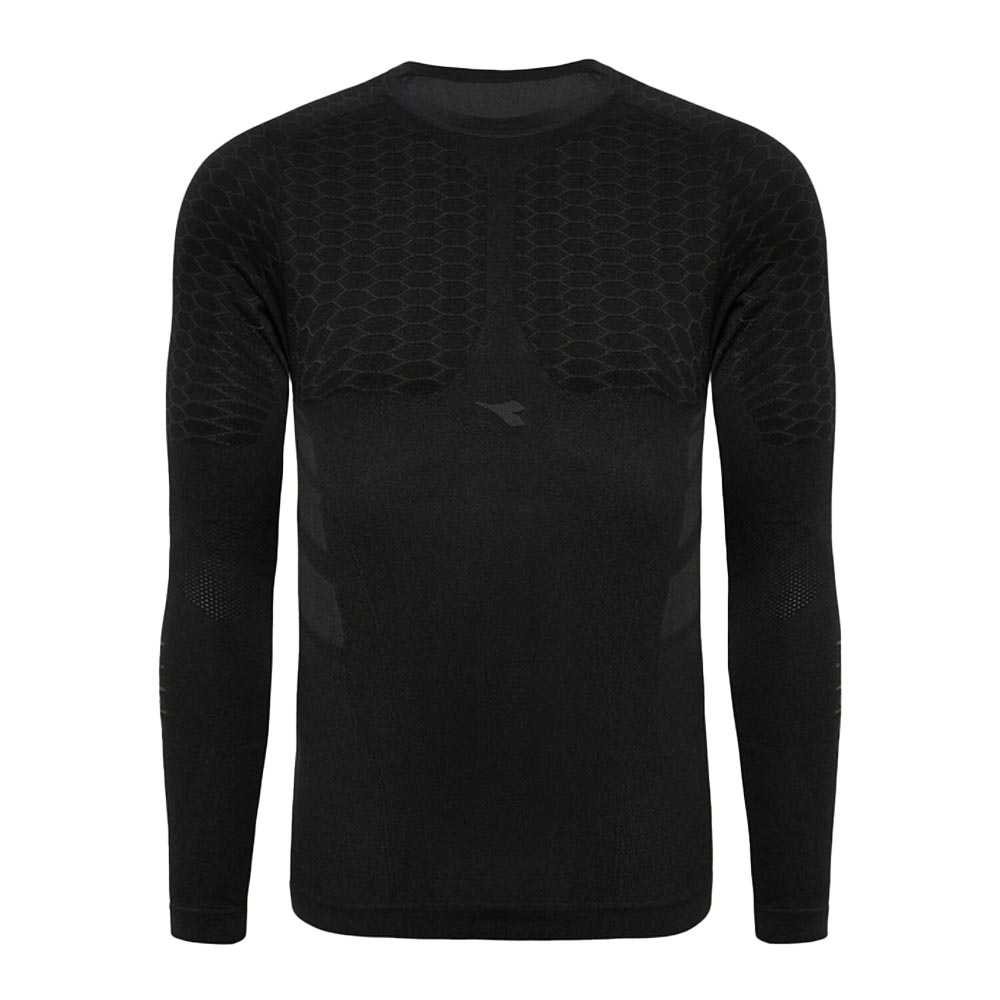 Tricou cu mânecă lungă Diadora ACT M Negru