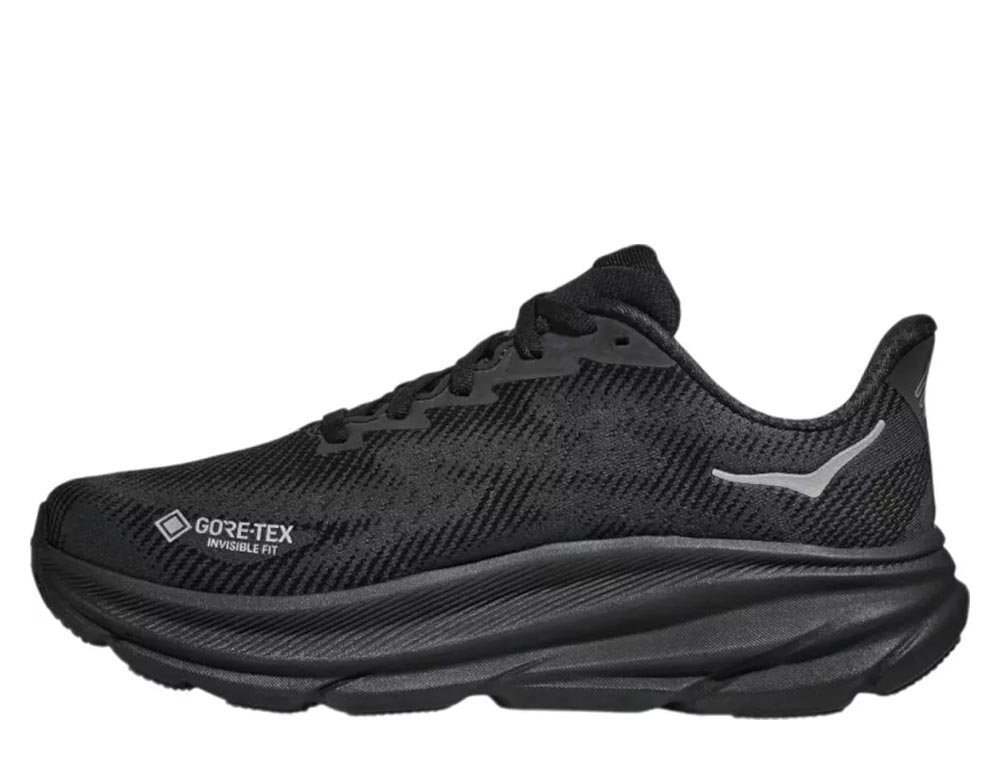 Hoka Clifton 9 Gore-Tex M Black Shoes