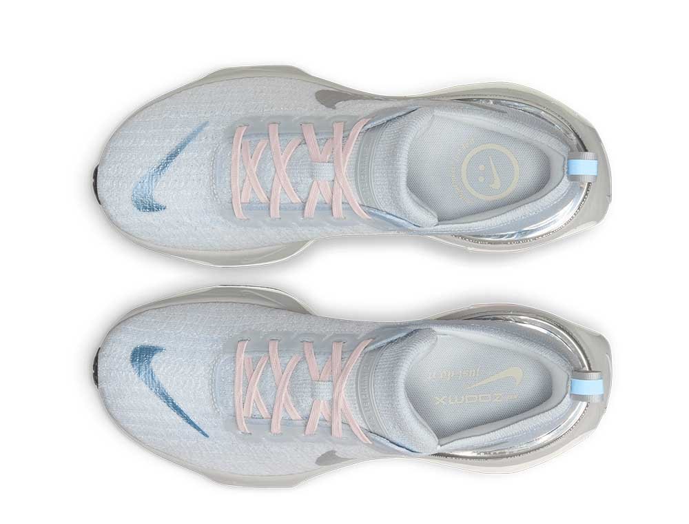 Buty Nike ZoomX Invincible Run Flyknit 3 W Błękitno-Białe