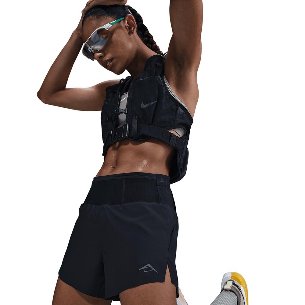 Nike Trail Dri-FIT Mid Rise Shorts W Black