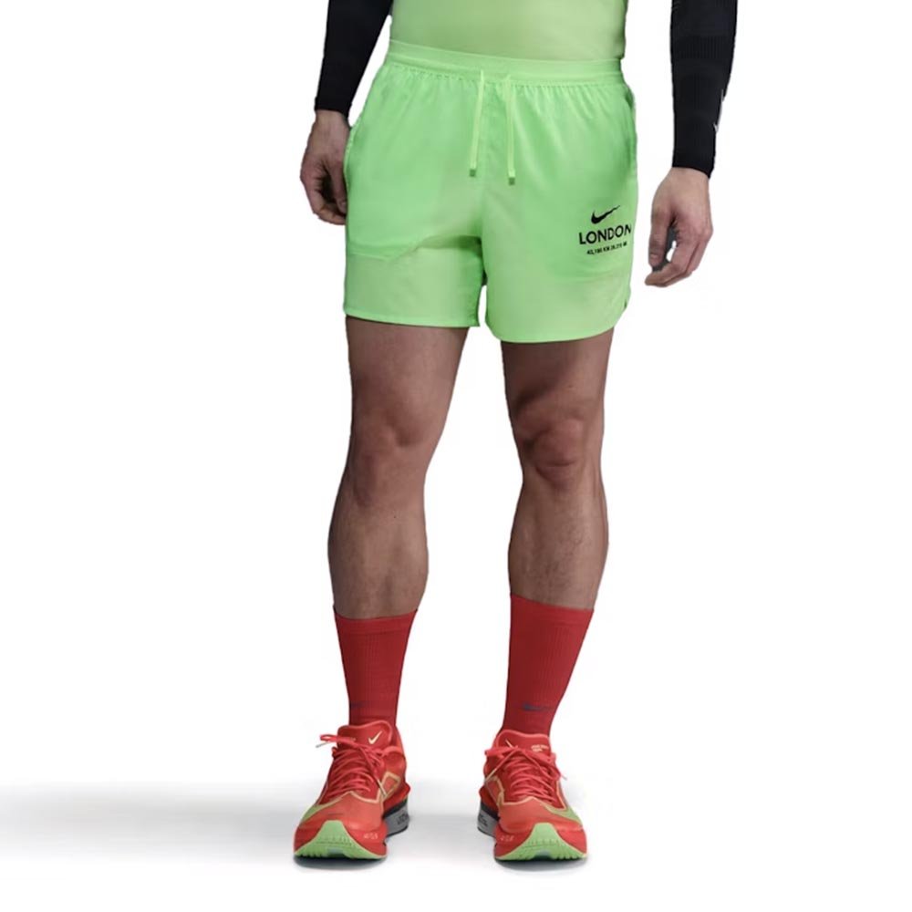 Spodenki Nike Dri-FIT Stride 5 Short M Zielone