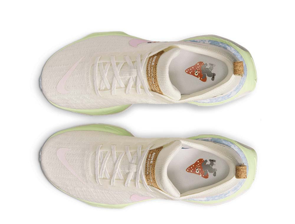 Buty Nike ZoomX Invincible Run Flyknit 3 W Biało-Różowe