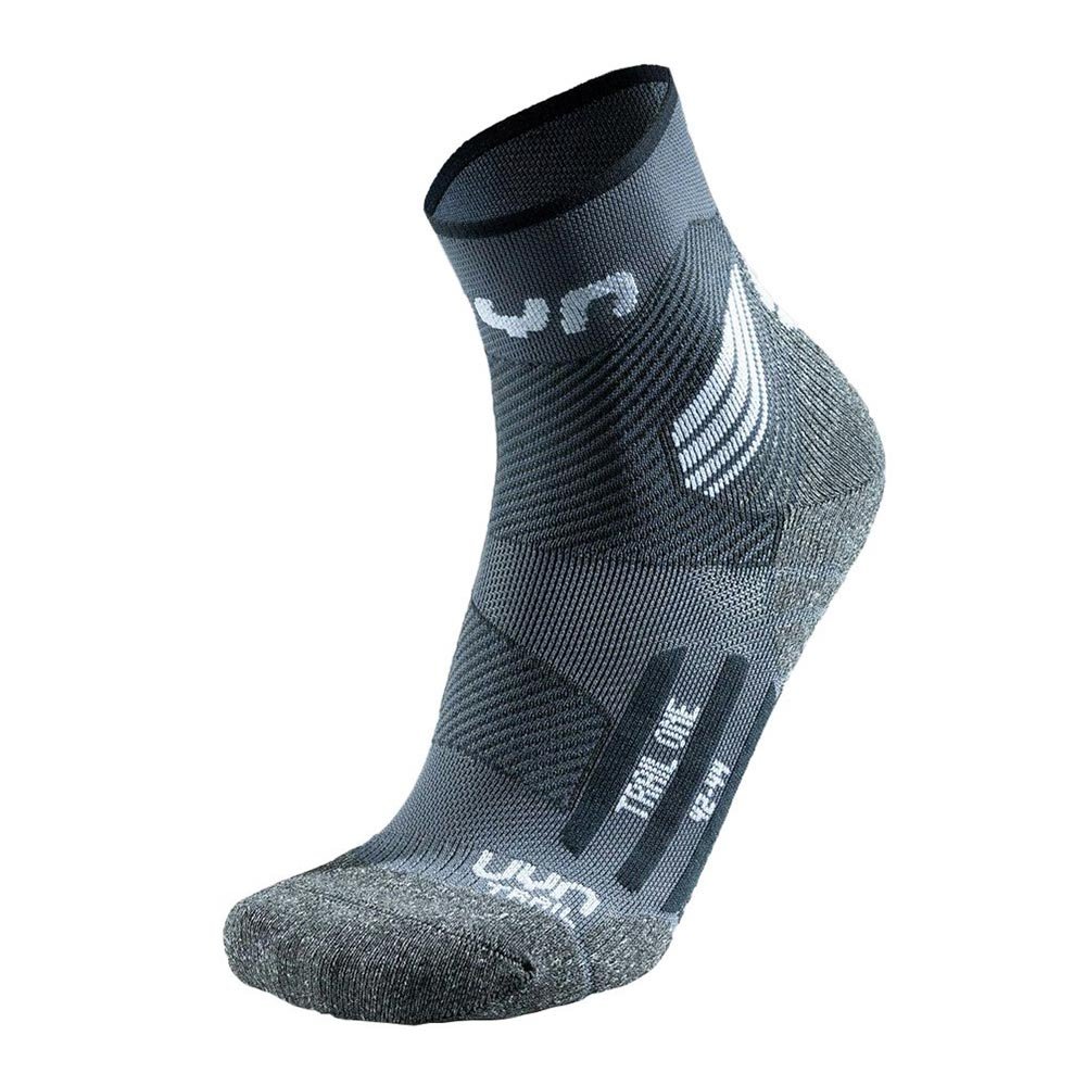 UYN Man Run Trail One Socks M Grey-White