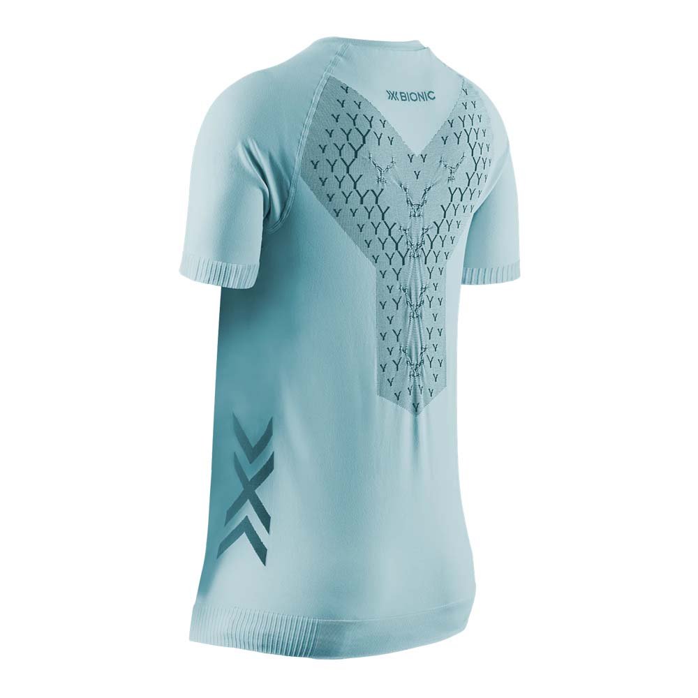 Koszulka X-Bionic Twyce Run Shirt SS W Niebieska