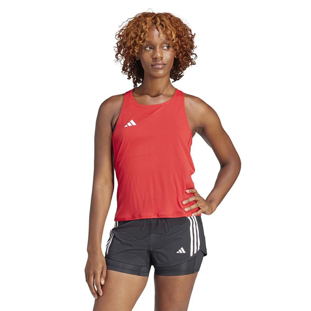 Tricou adidas Adizero Tank W Red