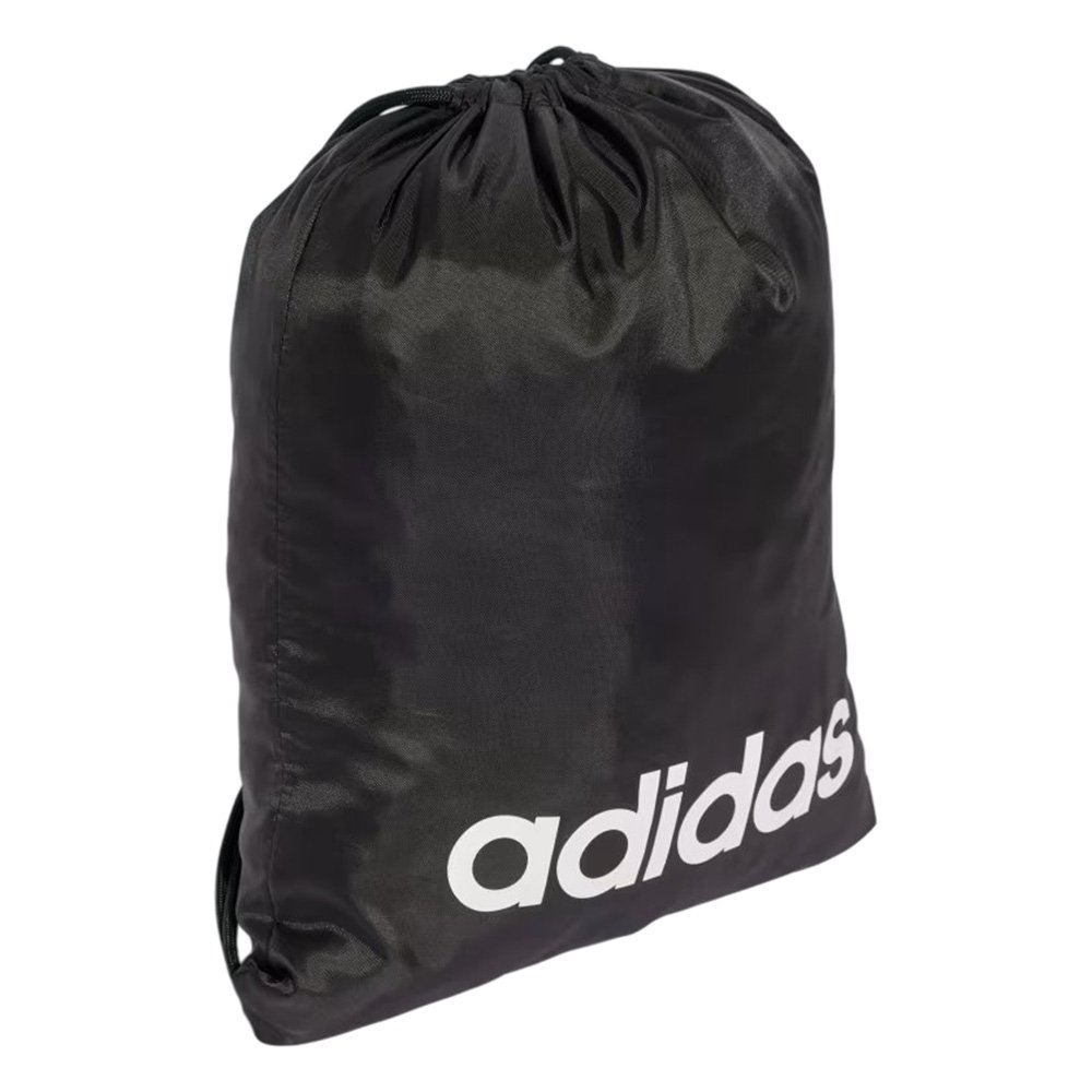 adidas Linear GymSack U alb-negru