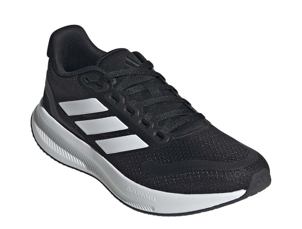 Pantofi sport Adidas Runfalcon 5 W, alb-negru