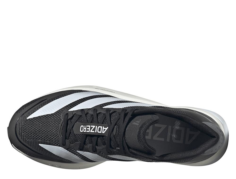 Adidas Adizero Boston 13 M Shoes Black and White