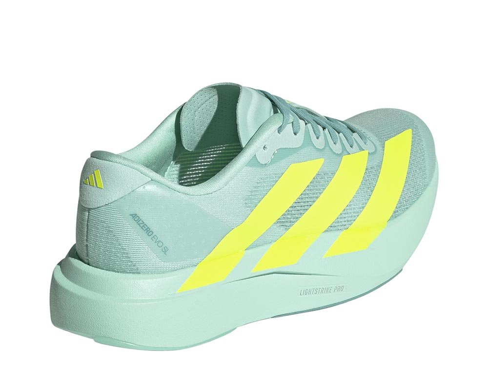 Adidas Adizero Evo SL W Blue-Lime Shoes