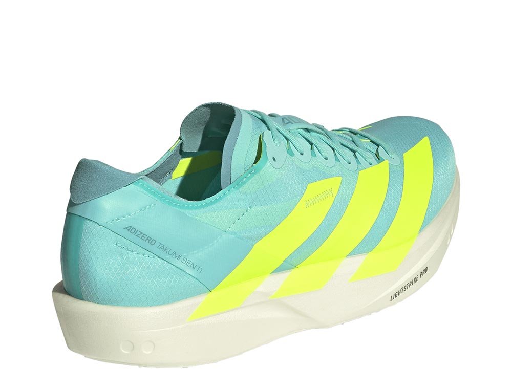 Buty adidas Adizero Takumi Sen 11 M Turkusowo-Limonkowe