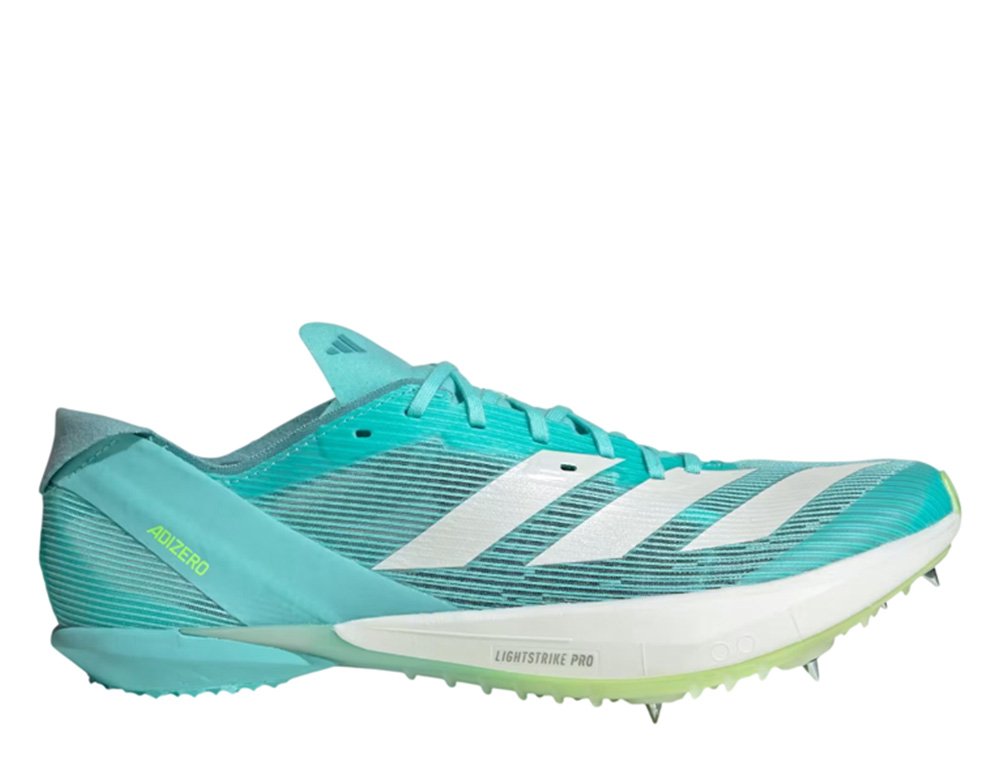 Adidas Adizero Ambition U Pantofi sport cu crampoane, turcoaz-alb