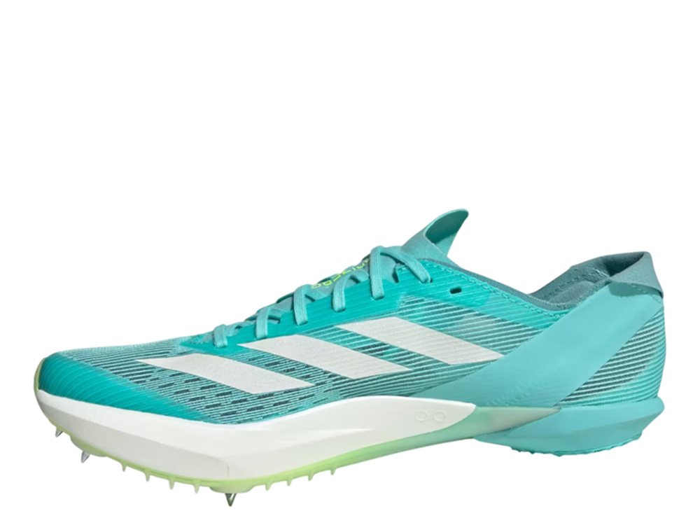 Adidas Adizero Ambition U Pantofi sport cu crampoane, turcoaz-alb