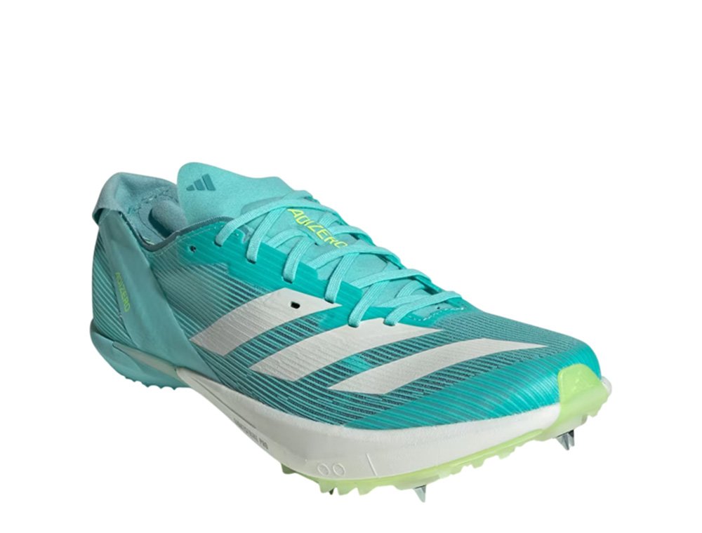 Adidas Adizero Ambition U Pantofi sport cu crampoane, turcoaz-alb