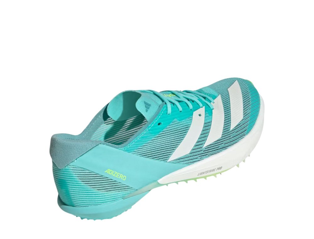 Adidas Adizero Ambition U Pantofi sport cu crampoane, turcoaz-alb