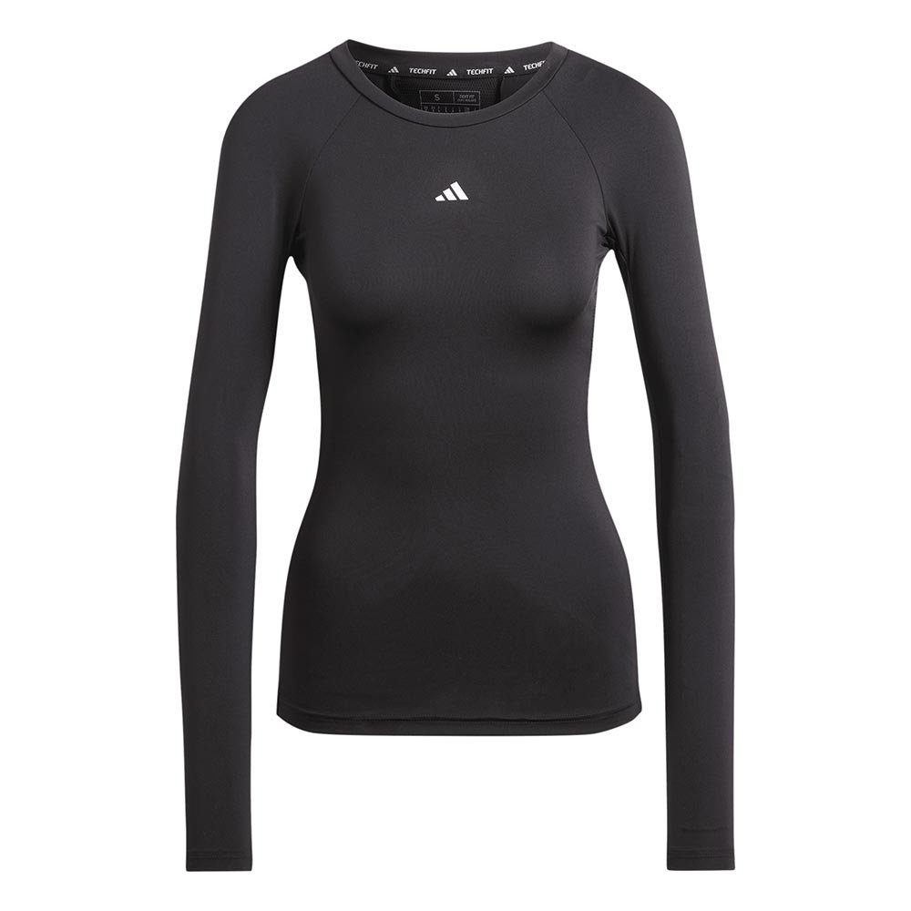 adidas Techfit Longsleeve Tee W Black