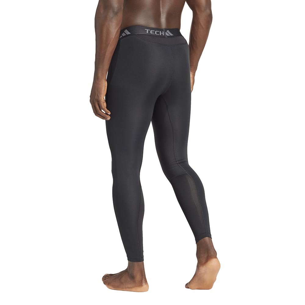 Colanți lungi de antrenament Adidas TECHFIT Compression, M, negri