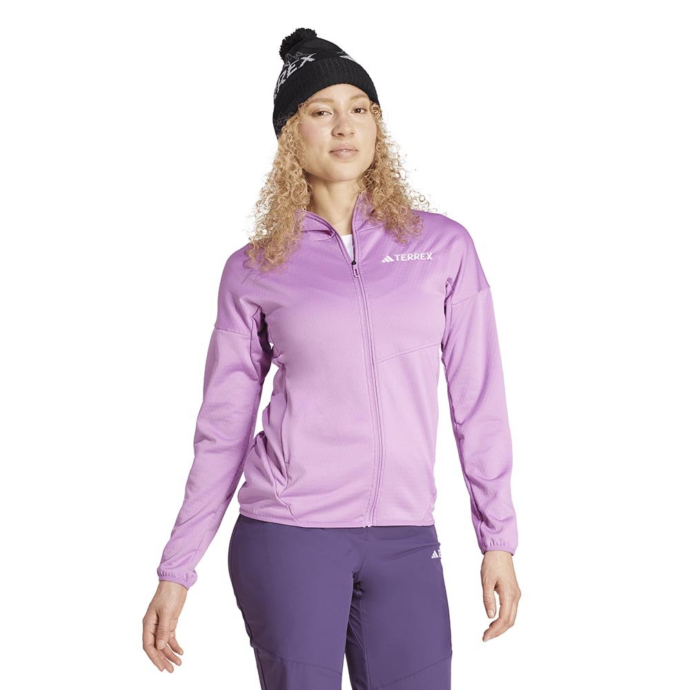 Kurtka adidas Terrex Xperior Climawarm Light Fleece W Różowa