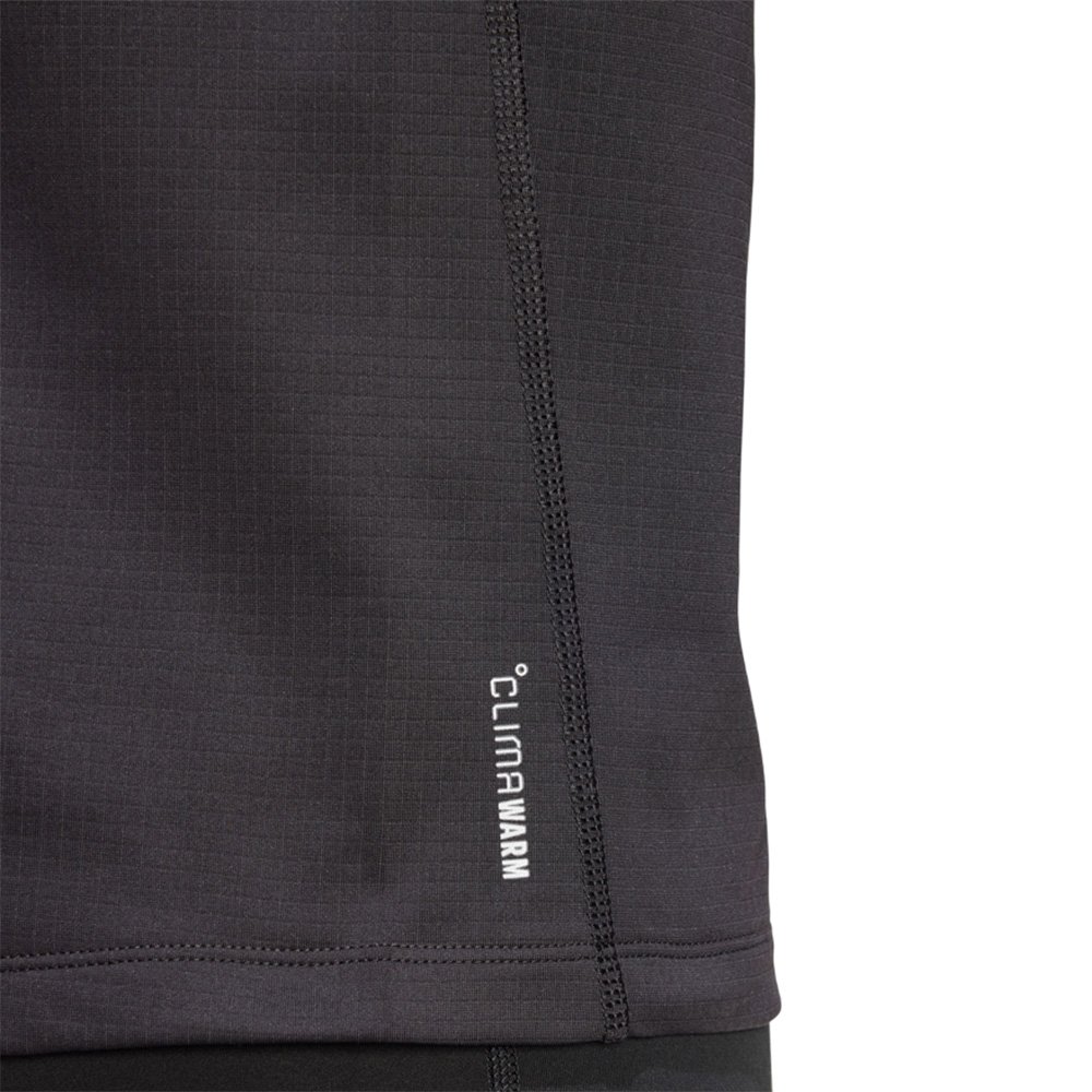 Hanorac adidas Own The Run cu fermoar pe jumătate, M, negru