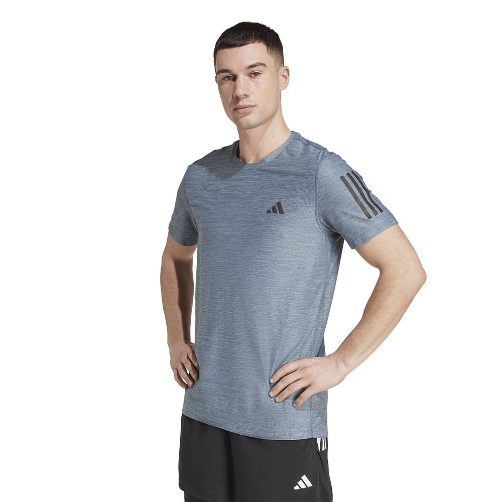 adidas Own The Run Tee M Blue-Black