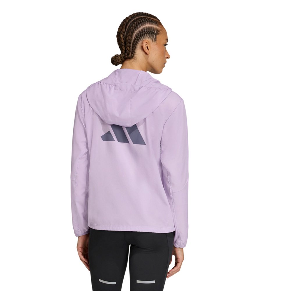 Kurtka adidas Run It Jacket W Fioletowa