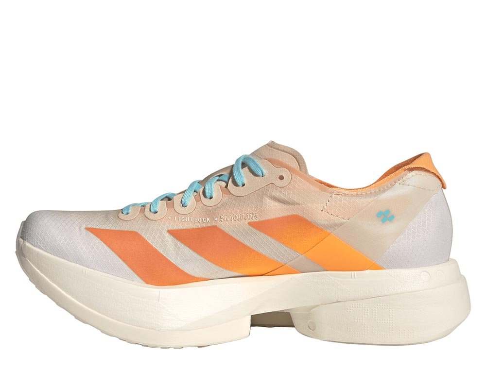 Pantofi sport Adidas Adizero Adios Pro 4 pentru femei, portocalii și albe