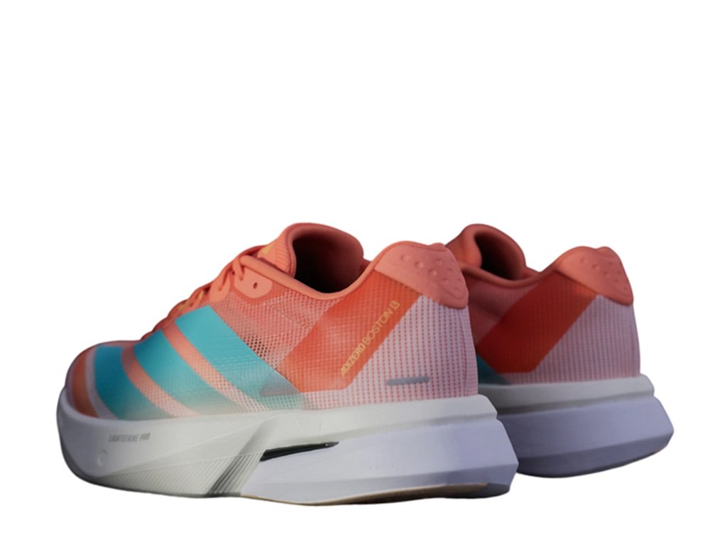 Pantofi sport Adidas Adizero Boston 13 în portocaliu și albastru