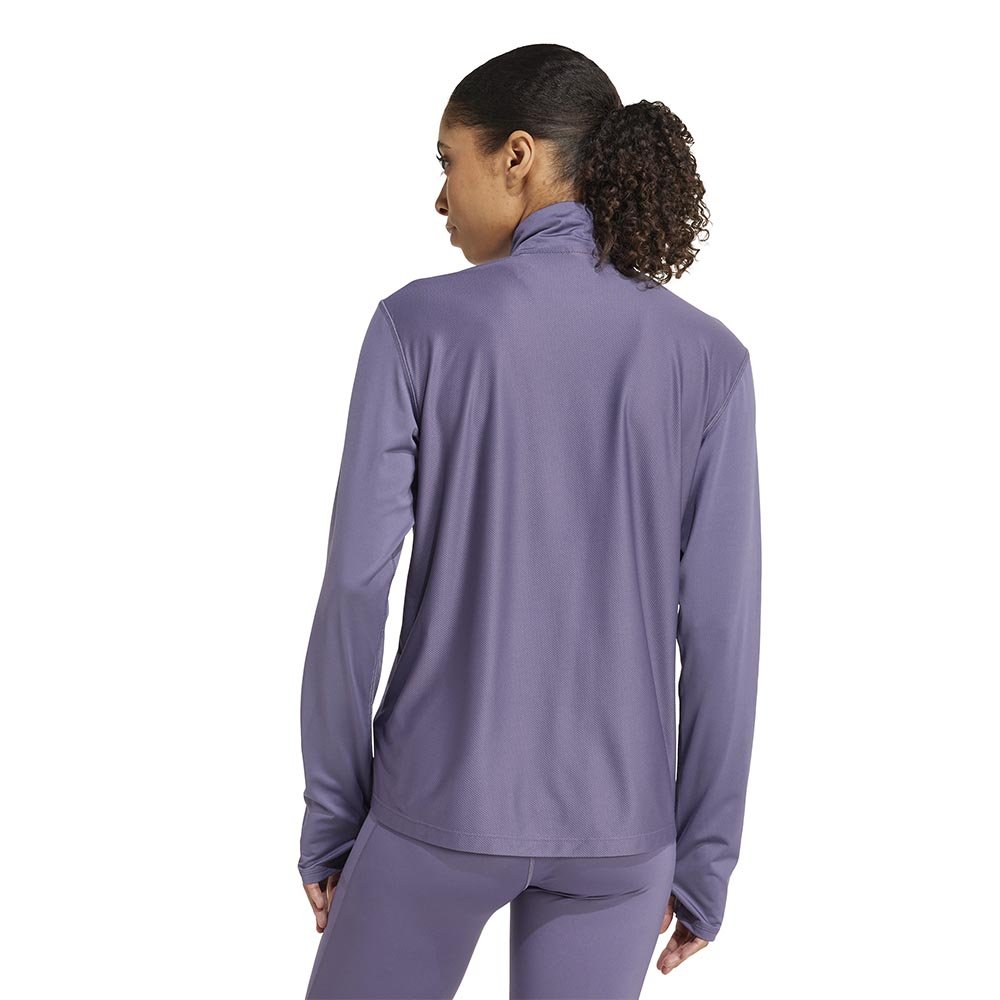 adidas Own The Run Half Zip Sweatshirt W Purple