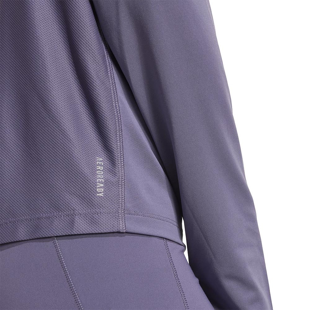 adidas Own The Run Half Zip Sweatshirt W Purple