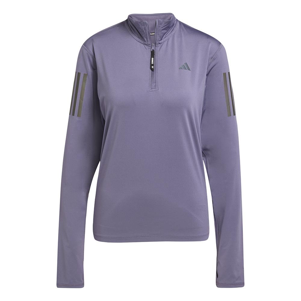 adidas Own The Run Half Zip Sweatshirt W Purple
