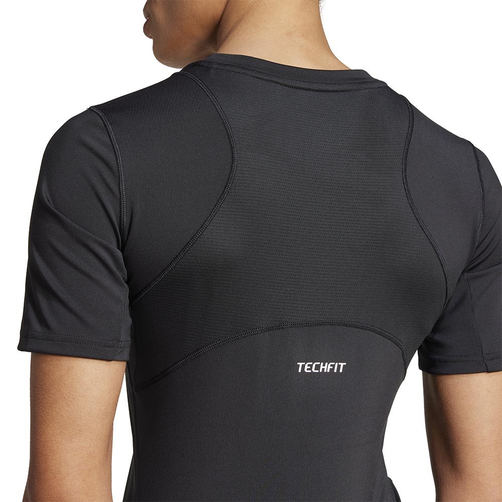 Tricou adidas Techfit Training W Negru