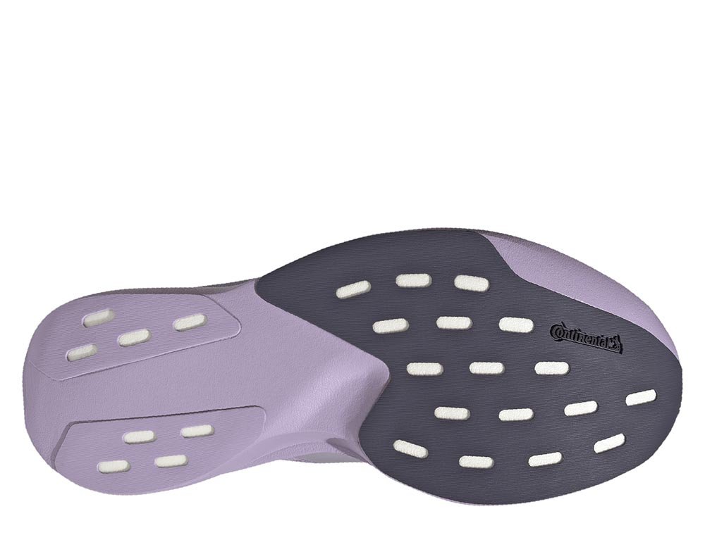 Adidas Adizero Evo SL shoes in Purple and Silver