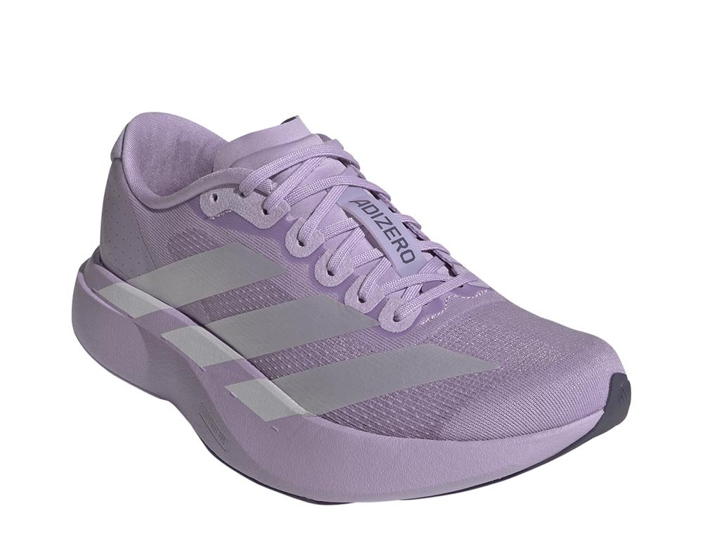 Adidas Adizero Evo SL shoes in Purple and Silver