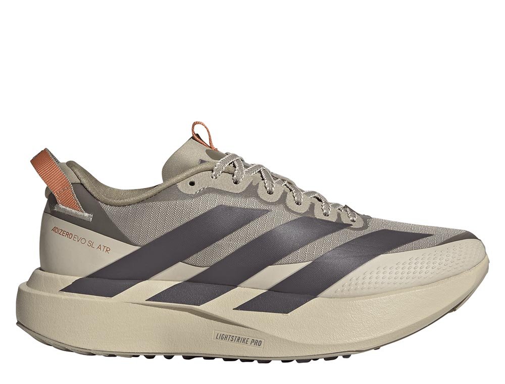 Adidas Adizero Evo SL ATR shoes in Brown and Cream