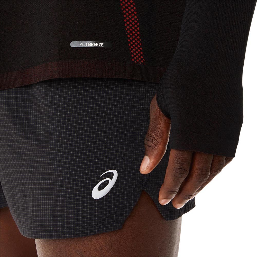 Koszulka Asics Seamless Longsleeve Top M Czarno-Koralowa