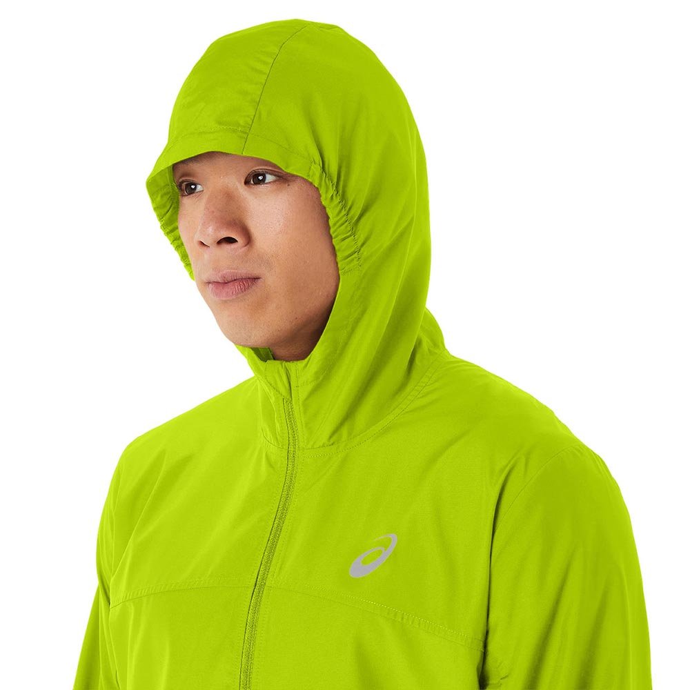 Kurtka Asics Run Hood Jacket M Limonkowa