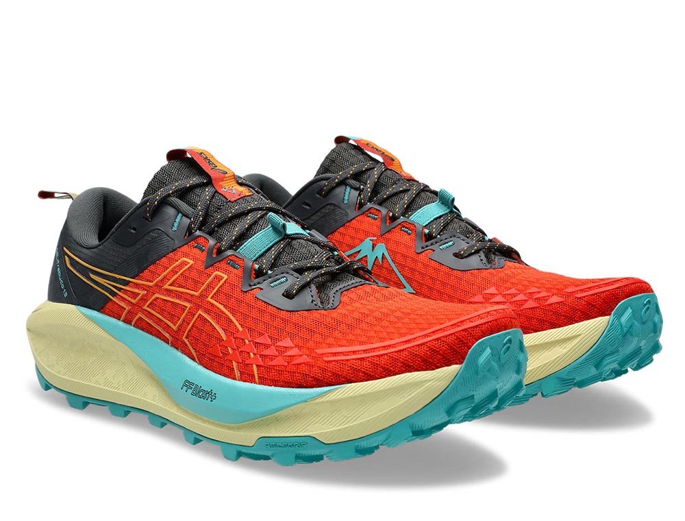 Pantofi sport Asics Gel-Trabuco 13 M, roșu-albastru