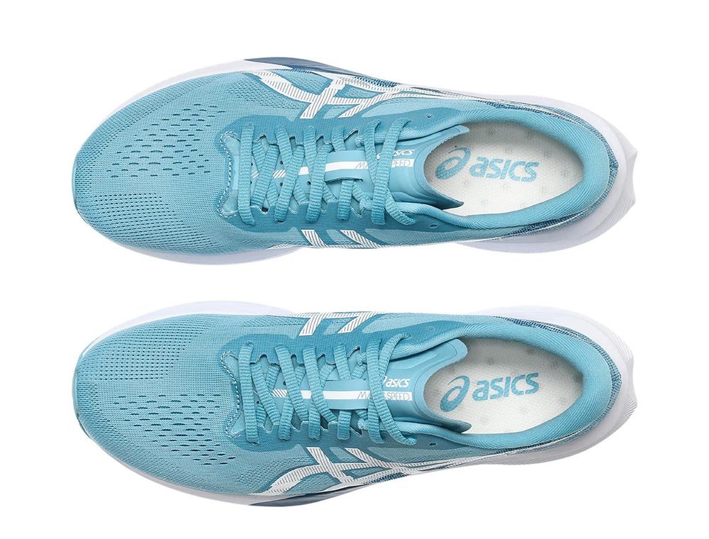 Asics Magic Speed 4 M Shoes Blue-White