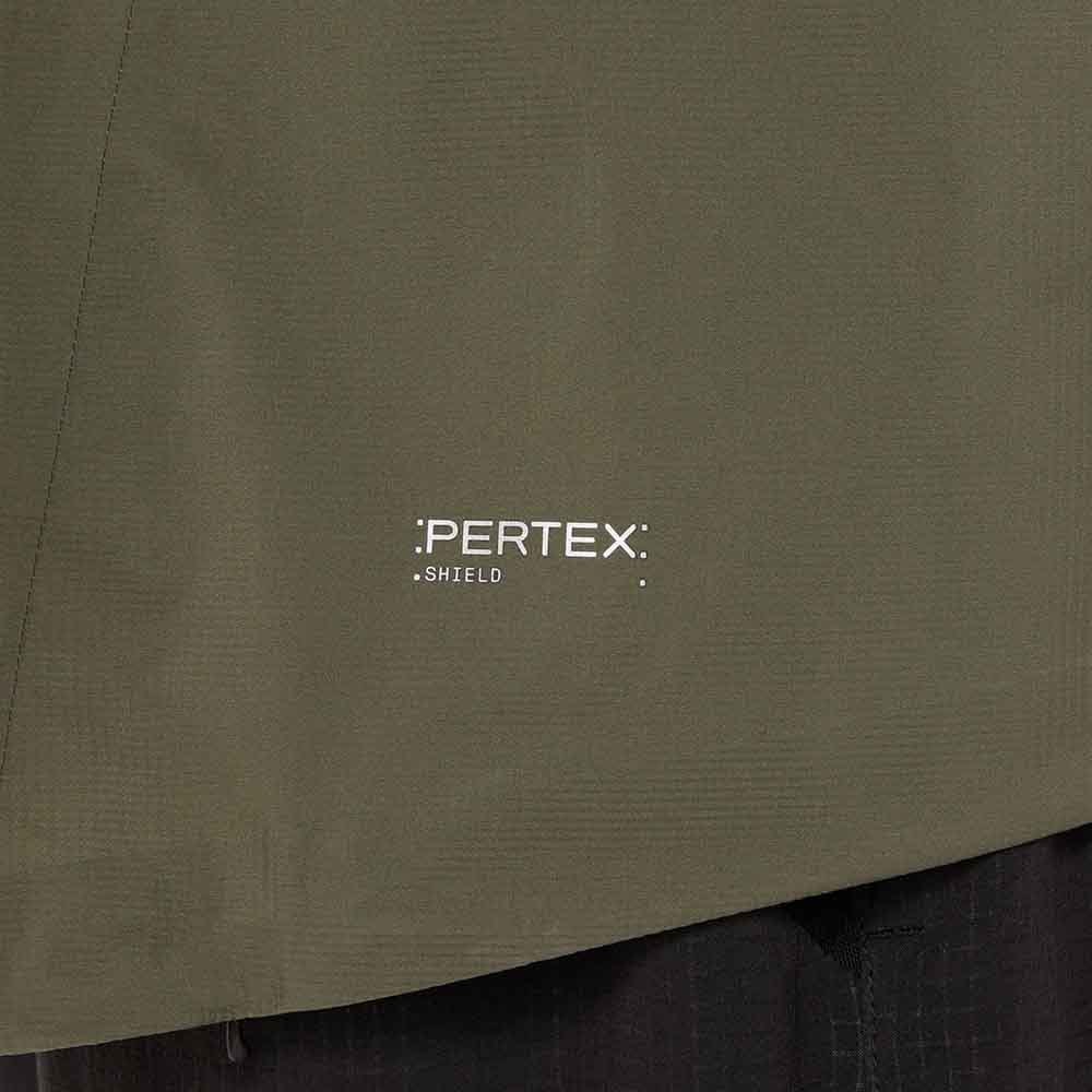 Geacă impermeabilă Asics Fujitrail Elite M Olive