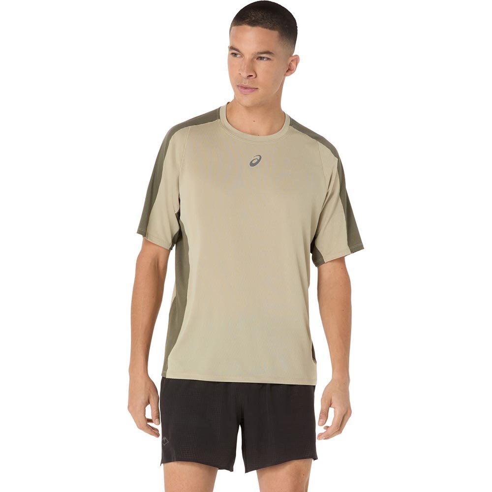 Asics FujiTrail Elite SS Top M Khaki