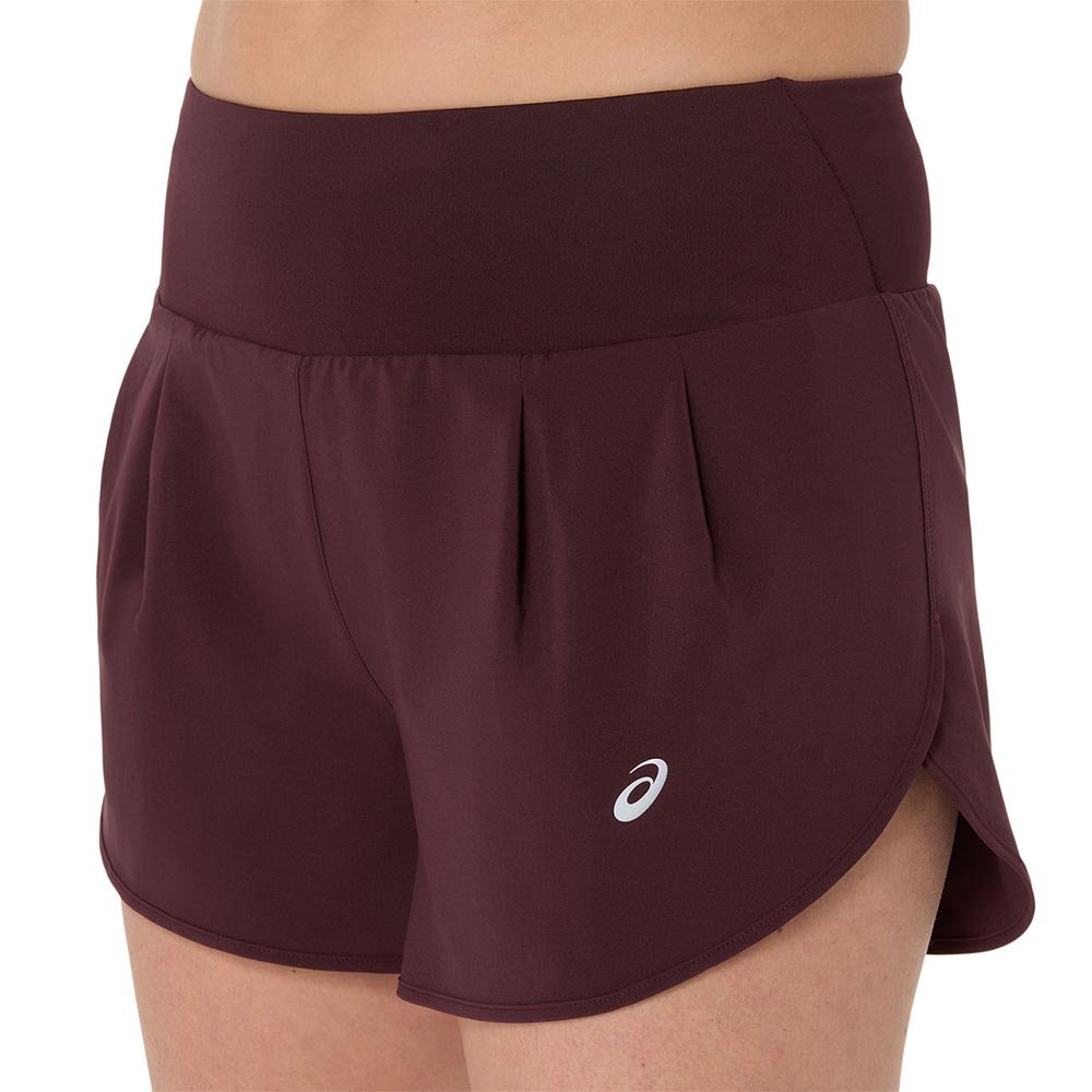 Pantaloni scurți Asics Road 3.5 In pentru femei, violet închis