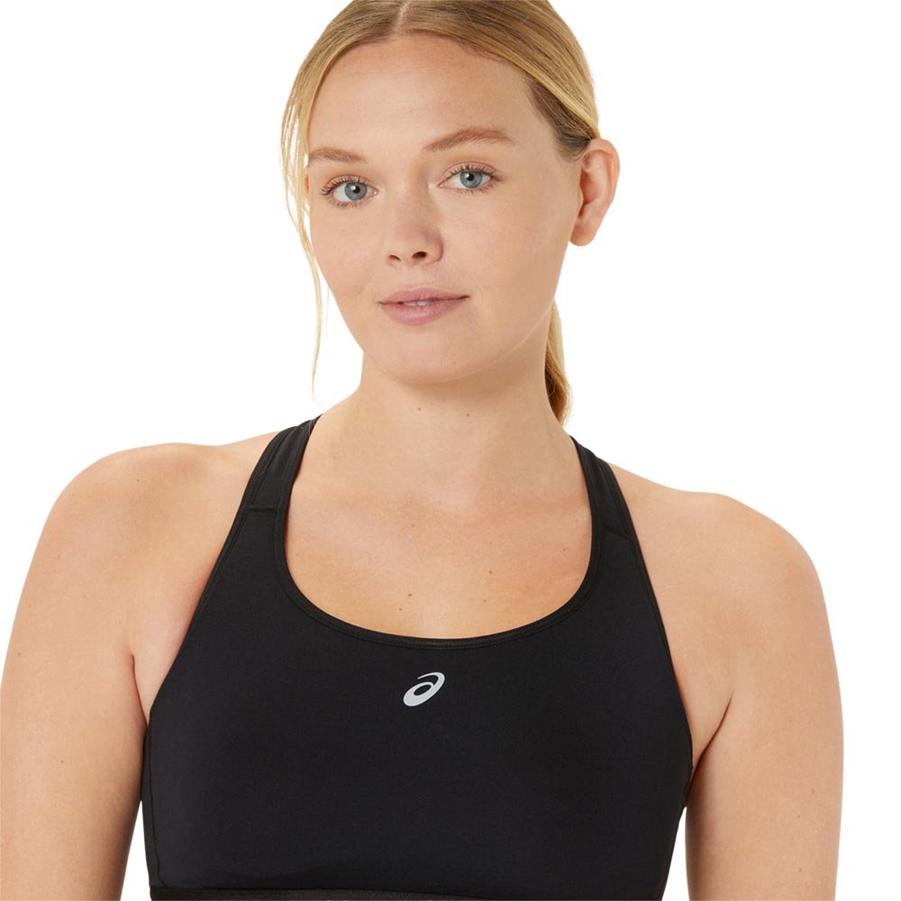 Stanik Asics Road Compression Bra W Czarny