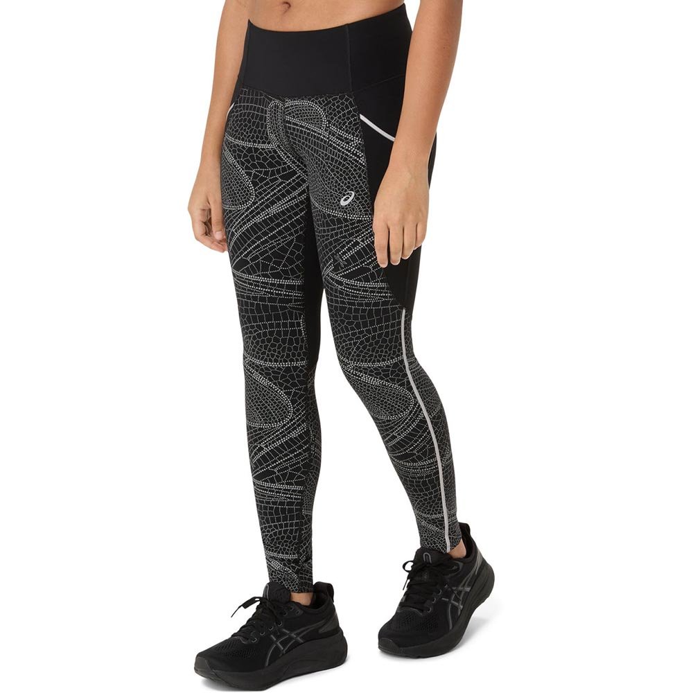 Legginsy Asics Limited Serier Liteshow Tight W Czarno-Biała