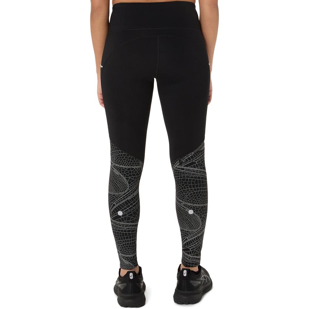 Legginsy Asics Limited Serier Liteshow Tight W Czarno-Biała