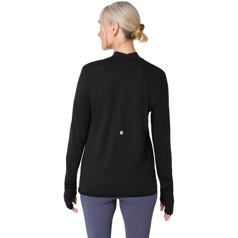 Koszulka Asics Road Winter Seamless LS Top W Czarna