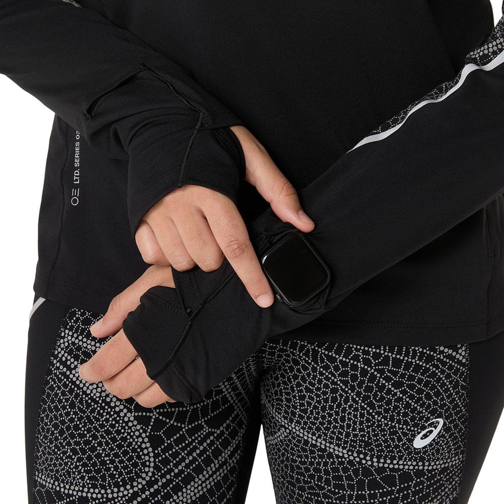 Top Asics Limited Series Lite-Show LS negru și alb