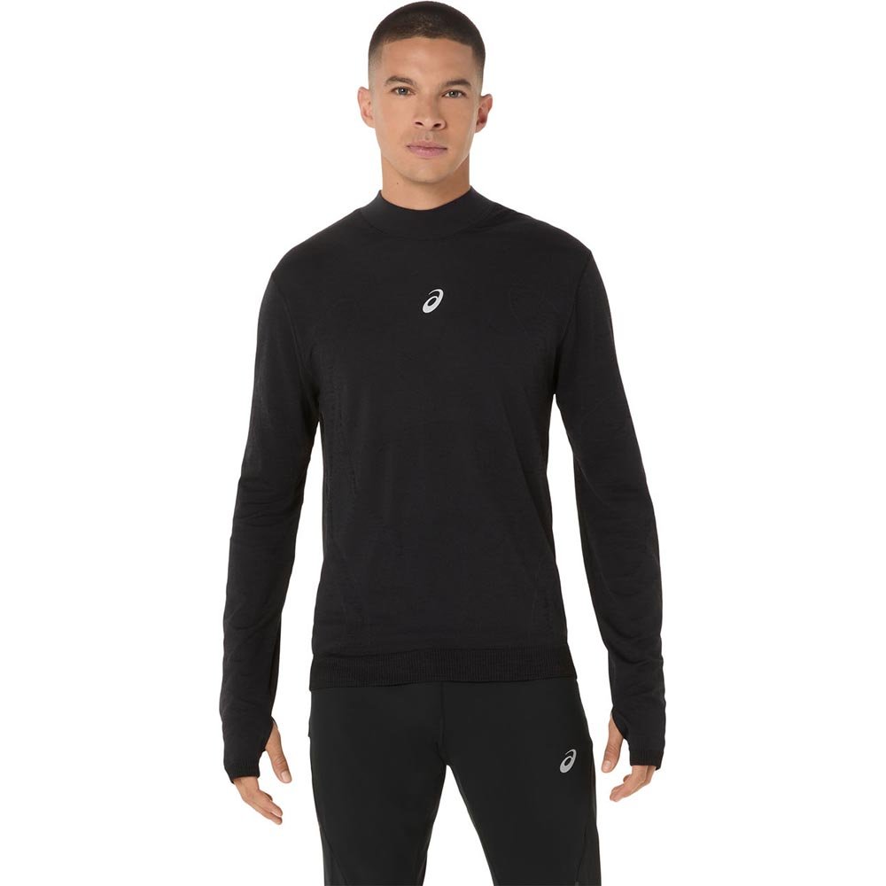 Koszulka Asics Road Winter Seamless LS Top M Czarna