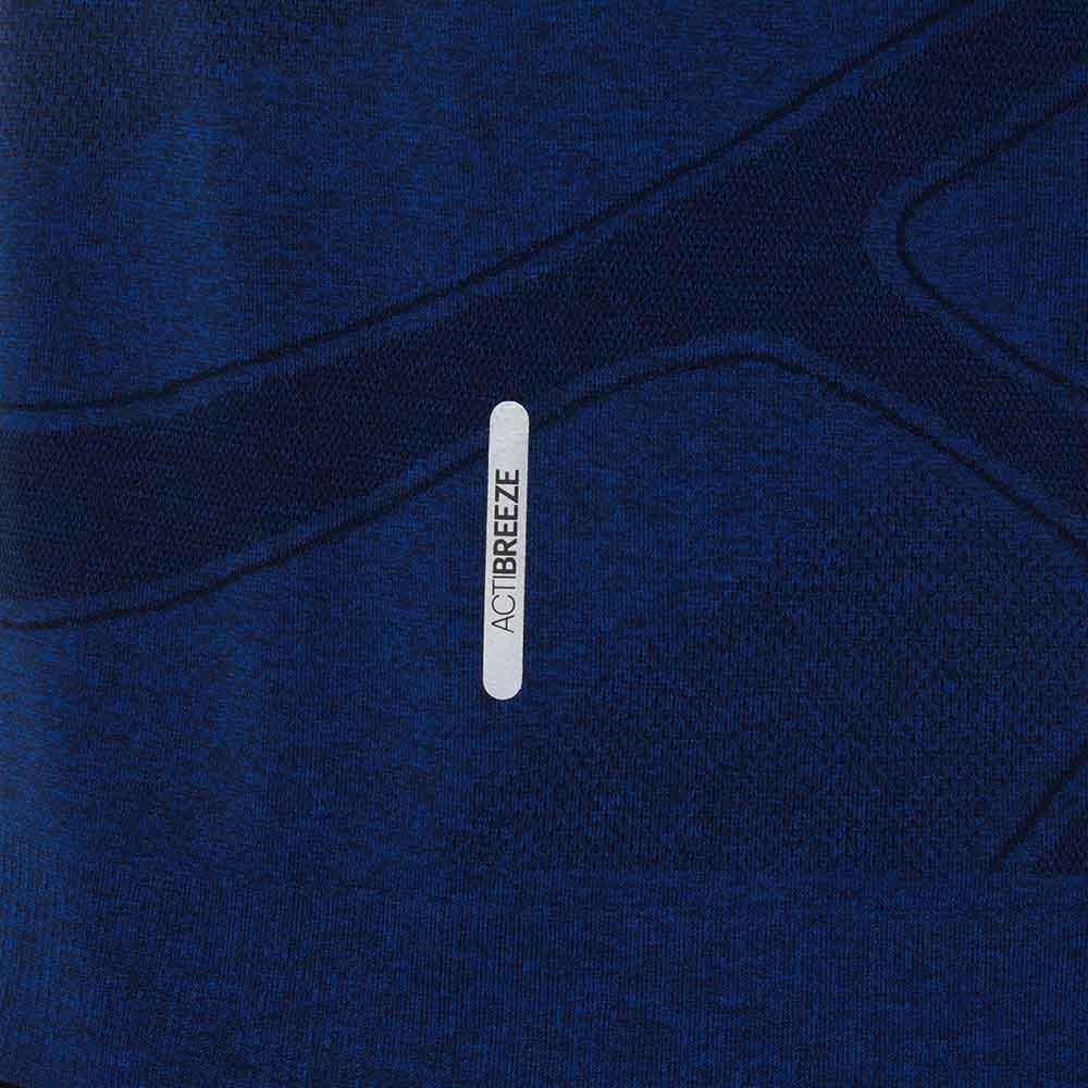 Road Seamless LS Top M Navy Blue