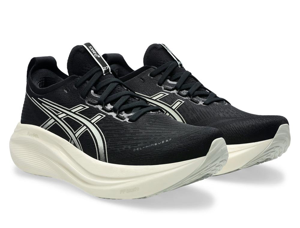 Asics Gel-Nimbus 27 M Shoes Black and White