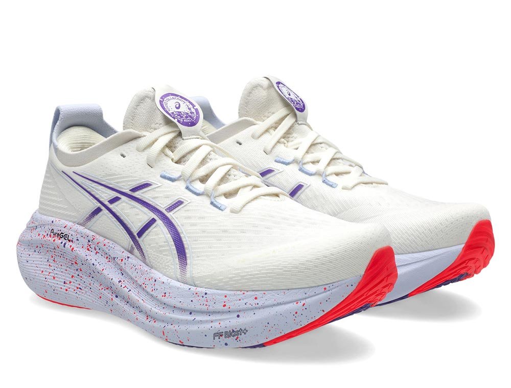 Buty Asics Gel-Nimbus 27 Tokyo M Kremowo-Fioletowe