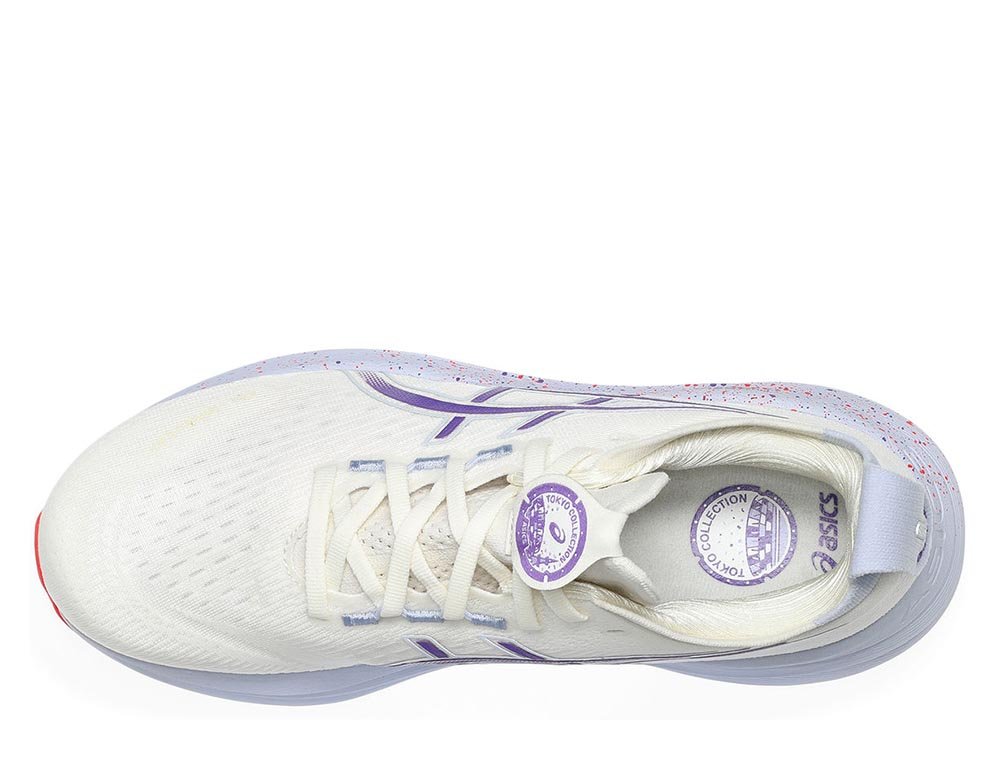 Buty Asics Gel-Nimbus 27 Tokyo M Kremowo-Fioletowe